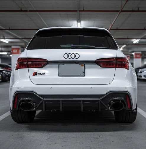 RS6 Avant Carbon Rear Diffuser 312