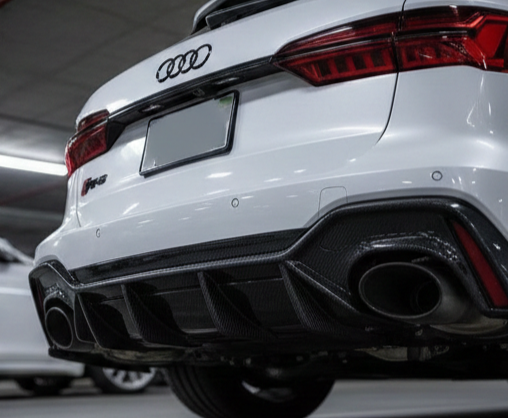 RS6 Avant Carbon Rear Diffuser 312