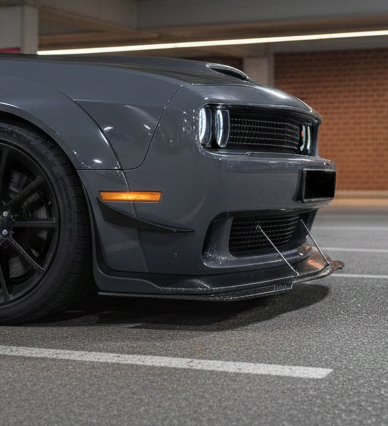 Challenger Carbon Front Lip 217