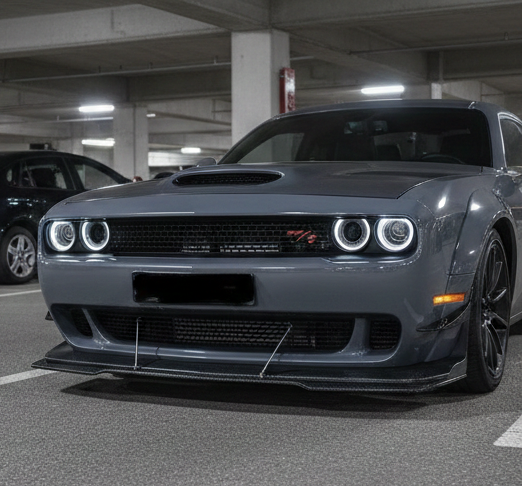 Challenger Carbon Front Lip 217