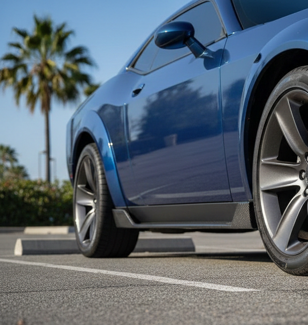 Challenger Carbon Side Skirts 218