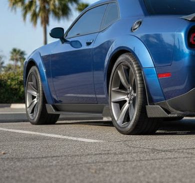 Challenger Carbon Side Skirts 218