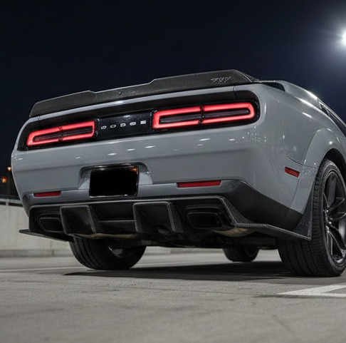 Challeneger Carbon Rear Diffuser 240