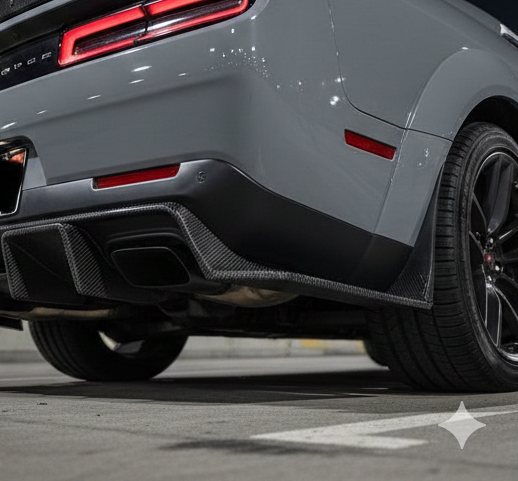 Challeneger Carbon Rear Diffuser 240
