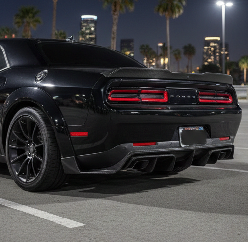 Challeneger Carbon Rear Diffuser 214