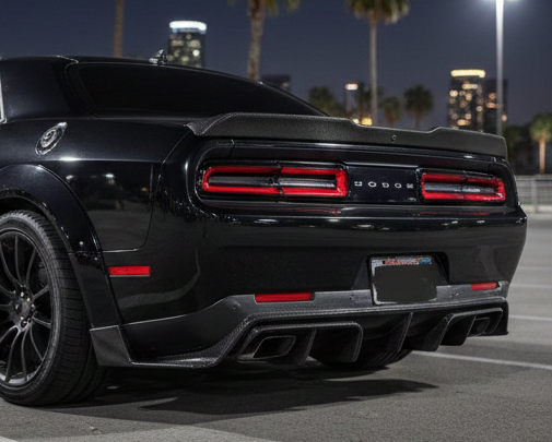 Challeneger Carbon Rear Diffuser 214