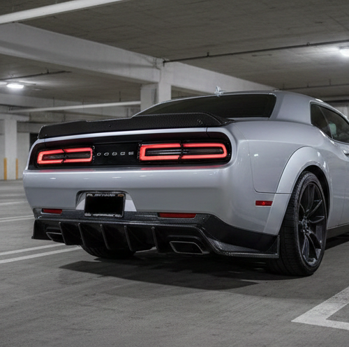 Challeneger Carbon Rear Diffuser 215