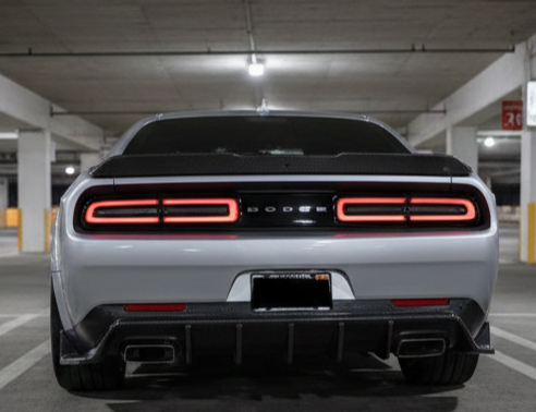 Challeneger Carbon Rear Diffuser 215