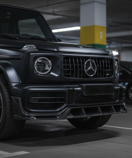 Mercedes Benz G63 Carbon Fiber Front Lip 116