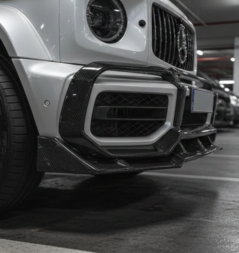 Mercedes Benz G63 Carbon Fiber Front Lip 117