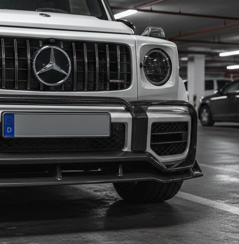 Mercedes Benz G63 Carbon Fiber Front Lip 117
